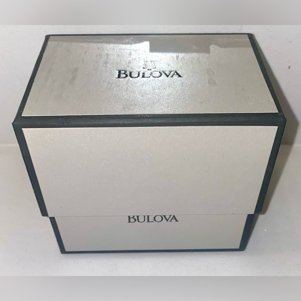 Auth Bulova Beige Empty Presentation Display Stor… - image 6